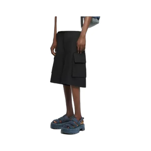 Cargo Denim Shorts