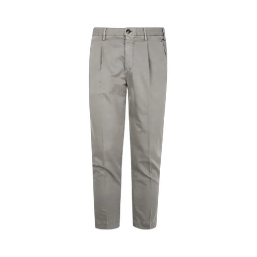 Cotton Straight Trousers
