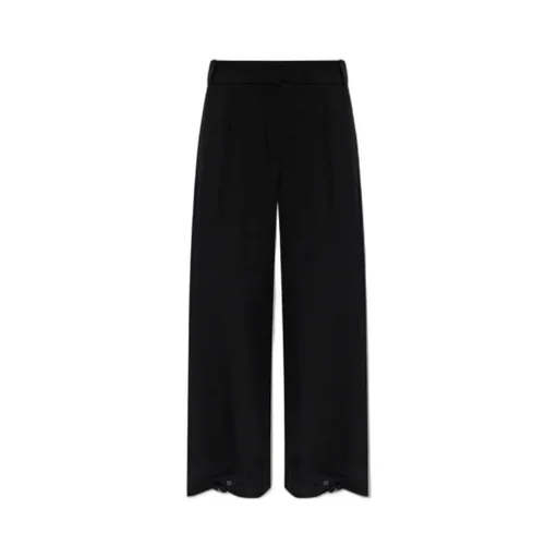 Straight-Leg Casual Pants