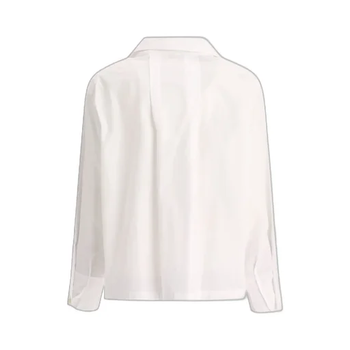 Three-Quarter Sleeve Collared Shirt