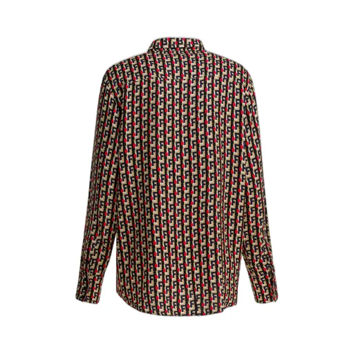 Geometric Print Shirt