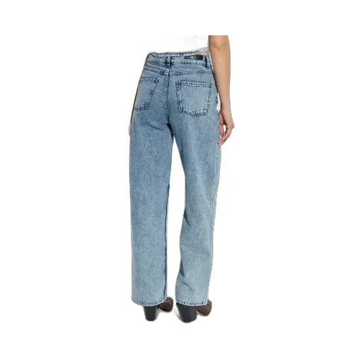 Embroidered Cotton Jeans
