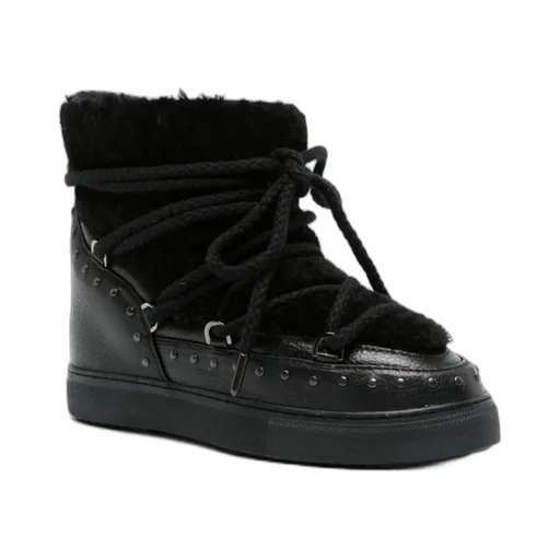 Rivet-Trimmed Boots