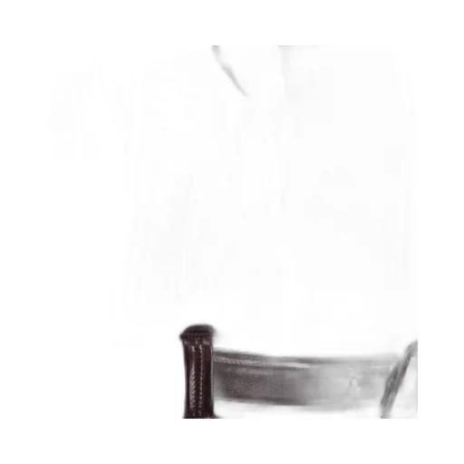 Long-Sleeved Leather Jacket