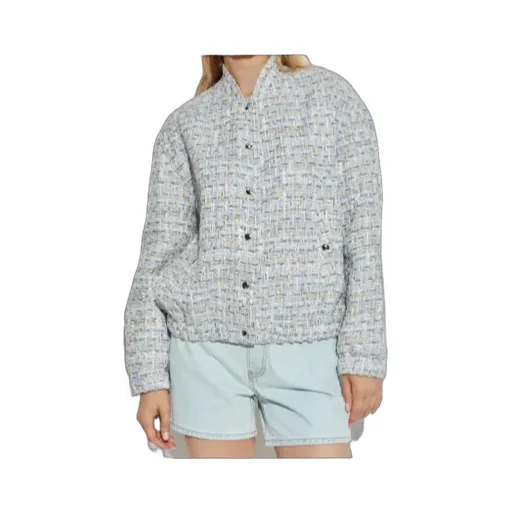 Noemy Tweed Buttoned Jacket