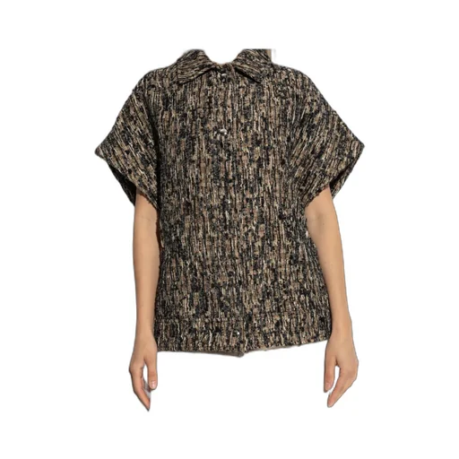 Caliopa Tweed Short-Sleeved Jacket