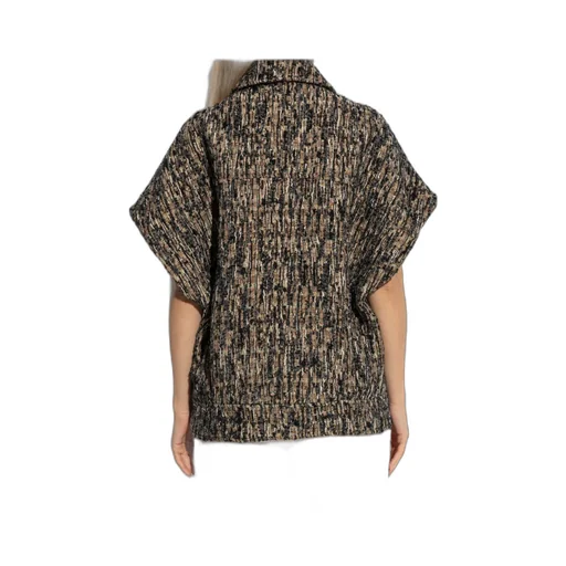 Caliopa Tweed Short-Sleeved Jacket