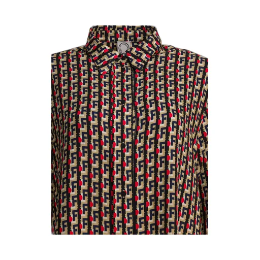 Geometric Print Shirt