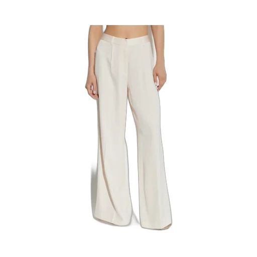Satin-Finish Trousers