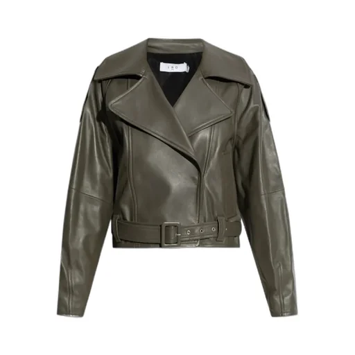 Long Sleeve Leather Jacket
