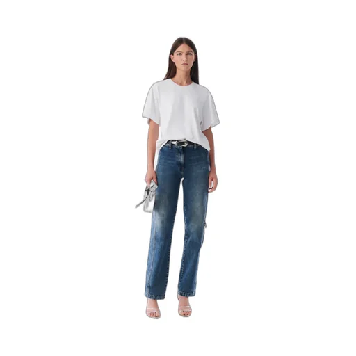 Edjy Open Back Short-Sleeved T-Shirt