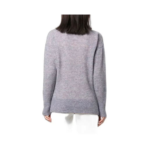 High-Neck Knitted Sweater