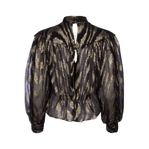 Digging Collar Design Blouse