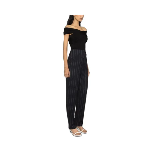 Striped Tapered Pants