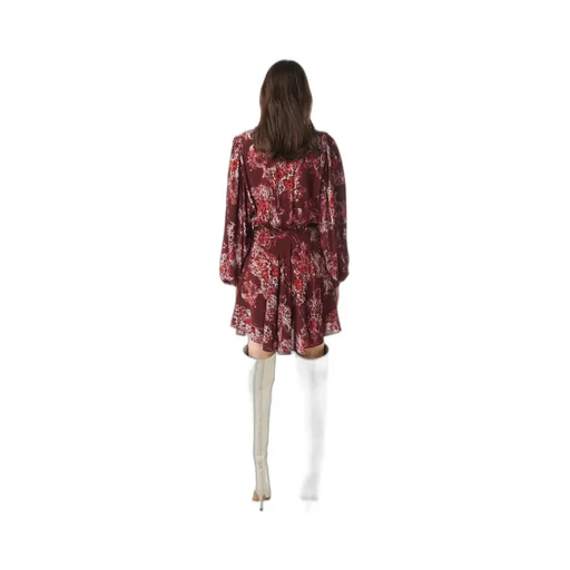 Azula Printed V-Neck Dress