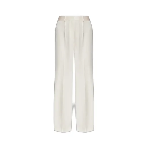 Satin-Finish Trousers