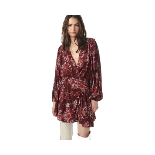Azula Printed V-Neck Dress