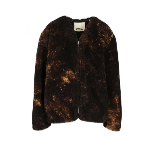 Agnela-Gd Patina Furry Coat