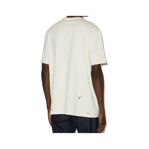 Yezra Eyelet Detailed T-Shirt
