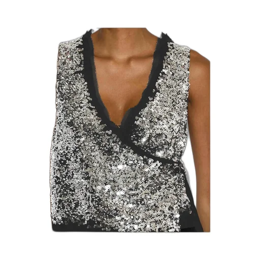 Tahina Sequined Vest