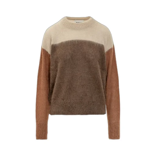 Colour-Block Long-Sleeves Sweater