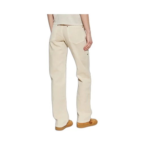 Belt Loop Denim Trousers