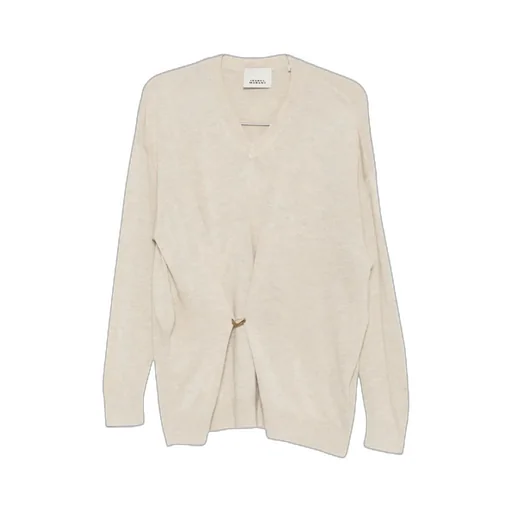 Chiraz V-Neck Ring-Detail Sweater
