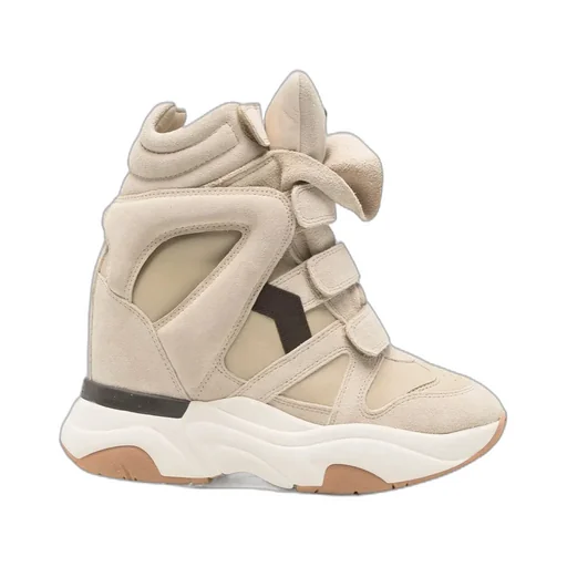Balskee High-Top Touch Strap Sneakers