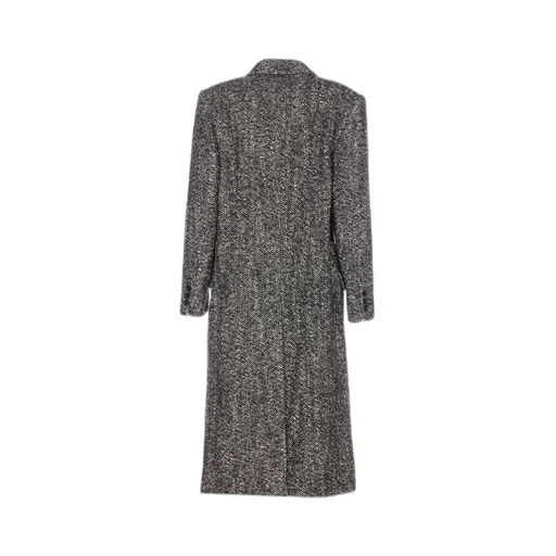 Double Breasted Belted Coat