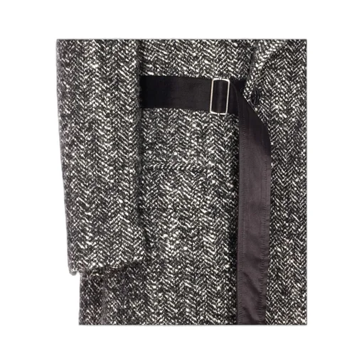 Double Breasted Belted Coat