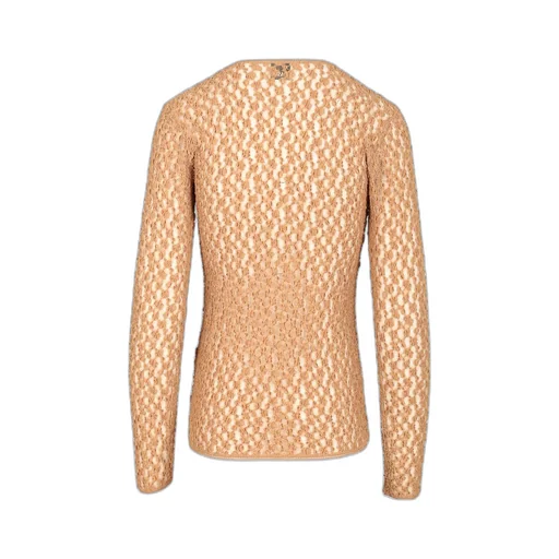 Gaelle Long-Sleeved Lace Top