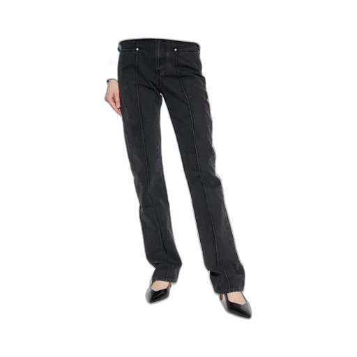Vetan Centre-Seam Straight-Leg Jeans