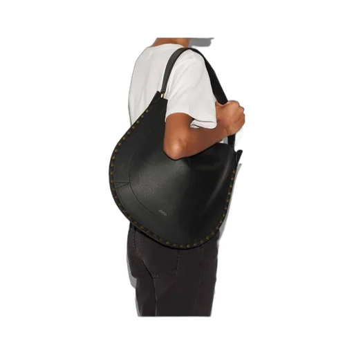 Oskan Hobo Soft Bag In Grained Leather
