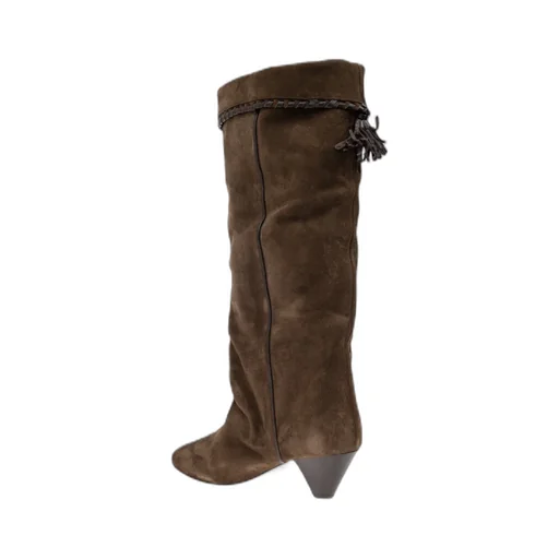 Pleated Boots