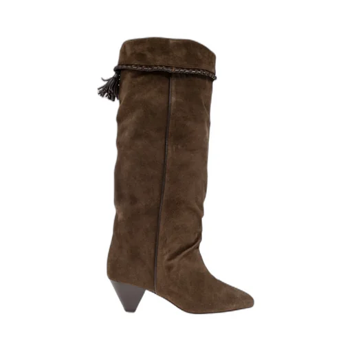 Pleated Boots
