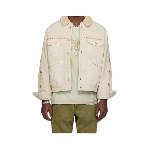 Long-Sleeved Denim Jacket