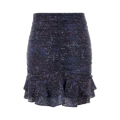 Milendi Gathered Ruffled Mini Skirt