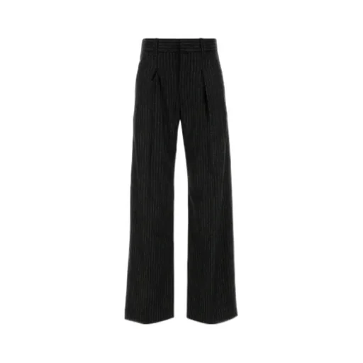 Embroidered Wool Blend Lisetta Pants