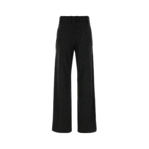 Embroidered Wool Blend Lisetta Pants