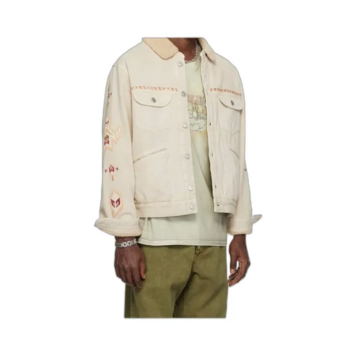 Long-Sleeved Denim Jacket