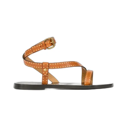Studded Buckled Sandals