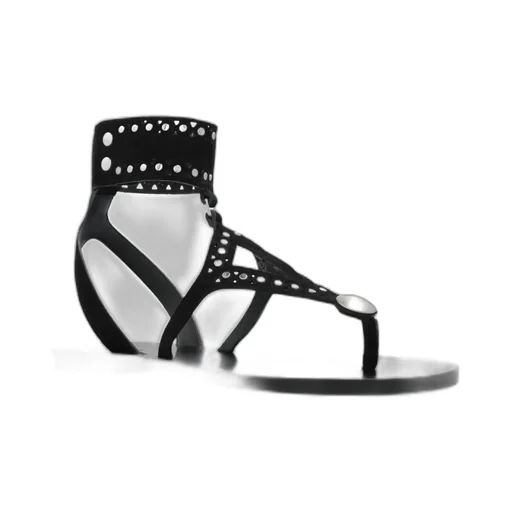 Edil Flat Studded Sandals