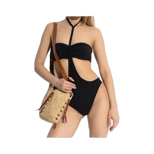 Sleeveless One Piece Swimsuit