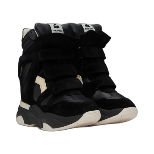 Lace-Up High-Top Sneakers