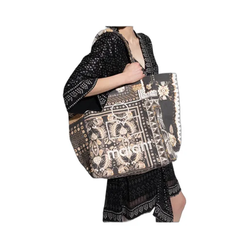 Yenky Logo Embroidered Shopping Bag
