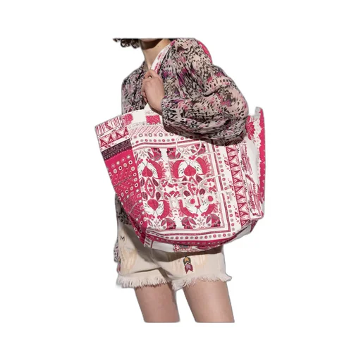 Yenky Logo Embroidered Shopping Bag