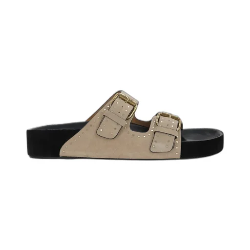 Lennyo Slip-On Buckle Sandals