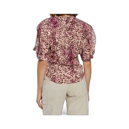 Karlita Abstract Printed Top
