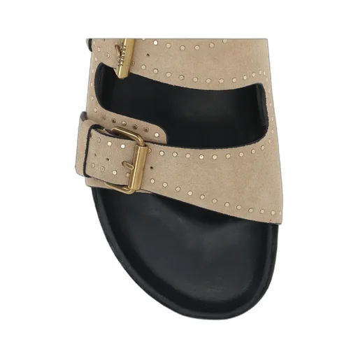 Lennyo Slip-On Buckle Sandals