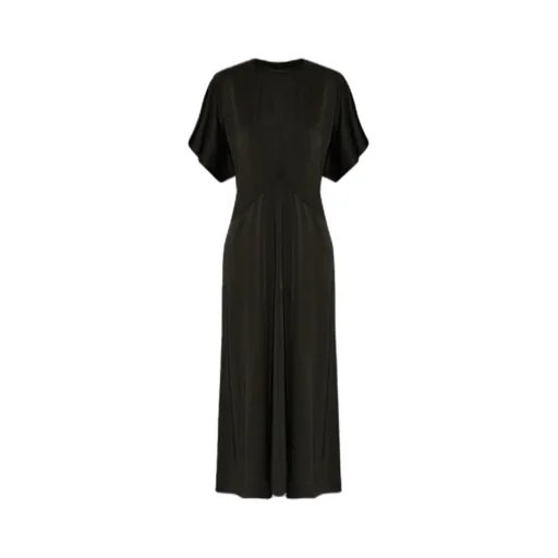 Keany Short-Sleeve Midi Dress